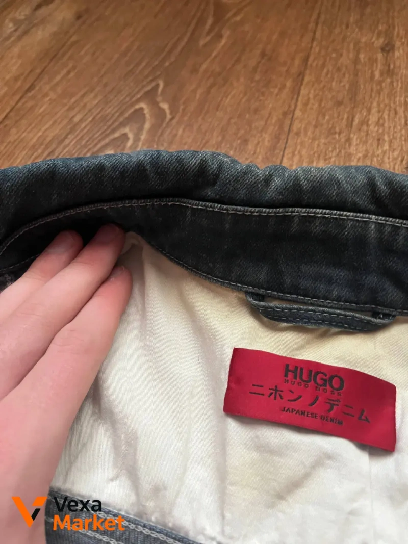 Hugo Japanese Denim куртка мужская размер М — фото 6