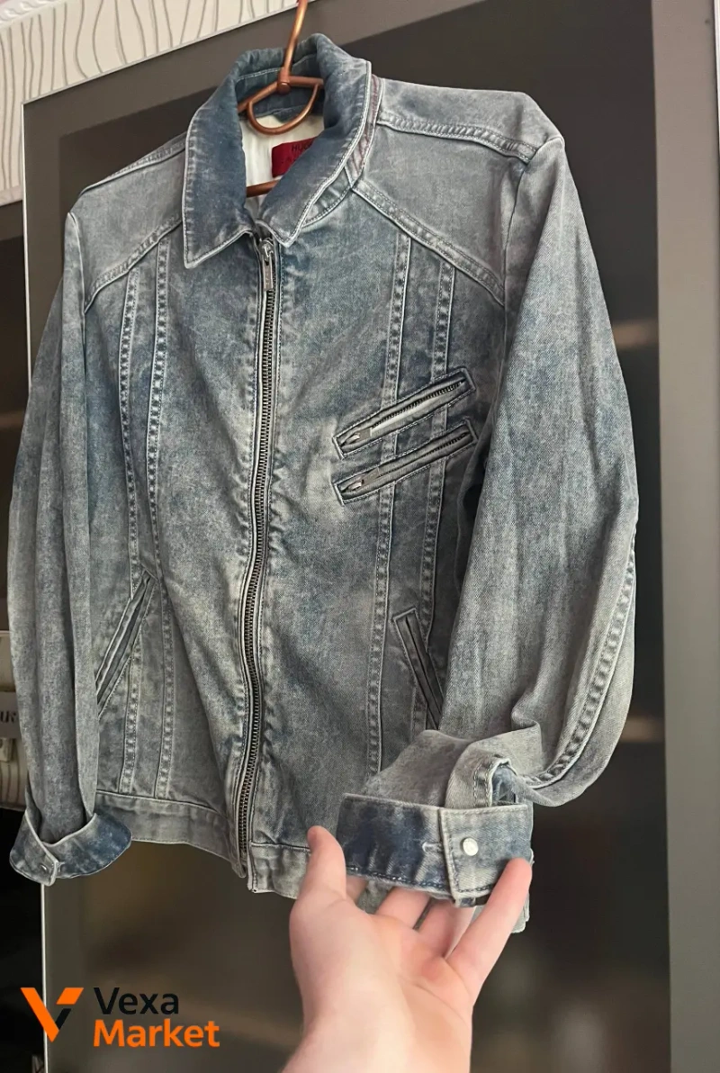 Hugo Japanese Denim куртка мужская размер М — фото 7
