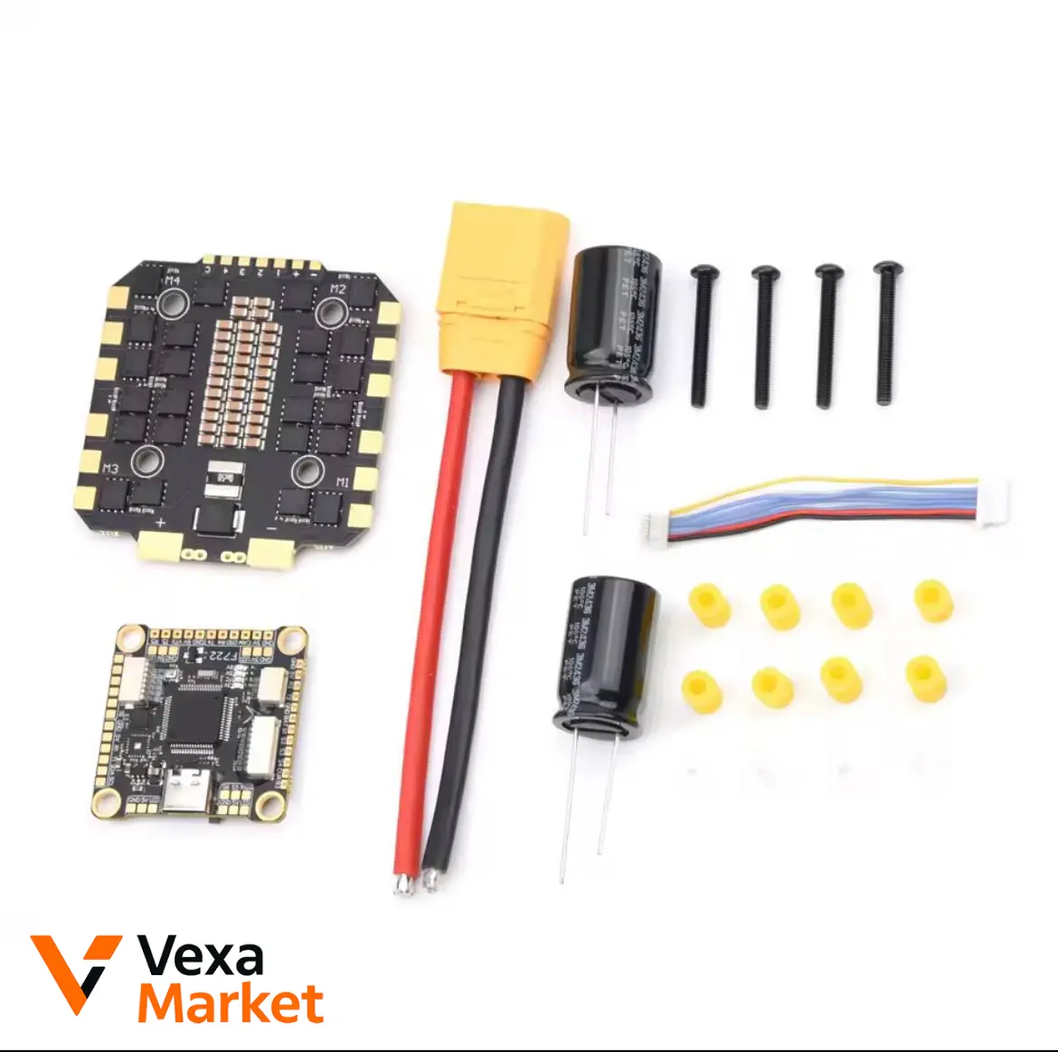 Стек F4 F405 + 80A 8S для дронов