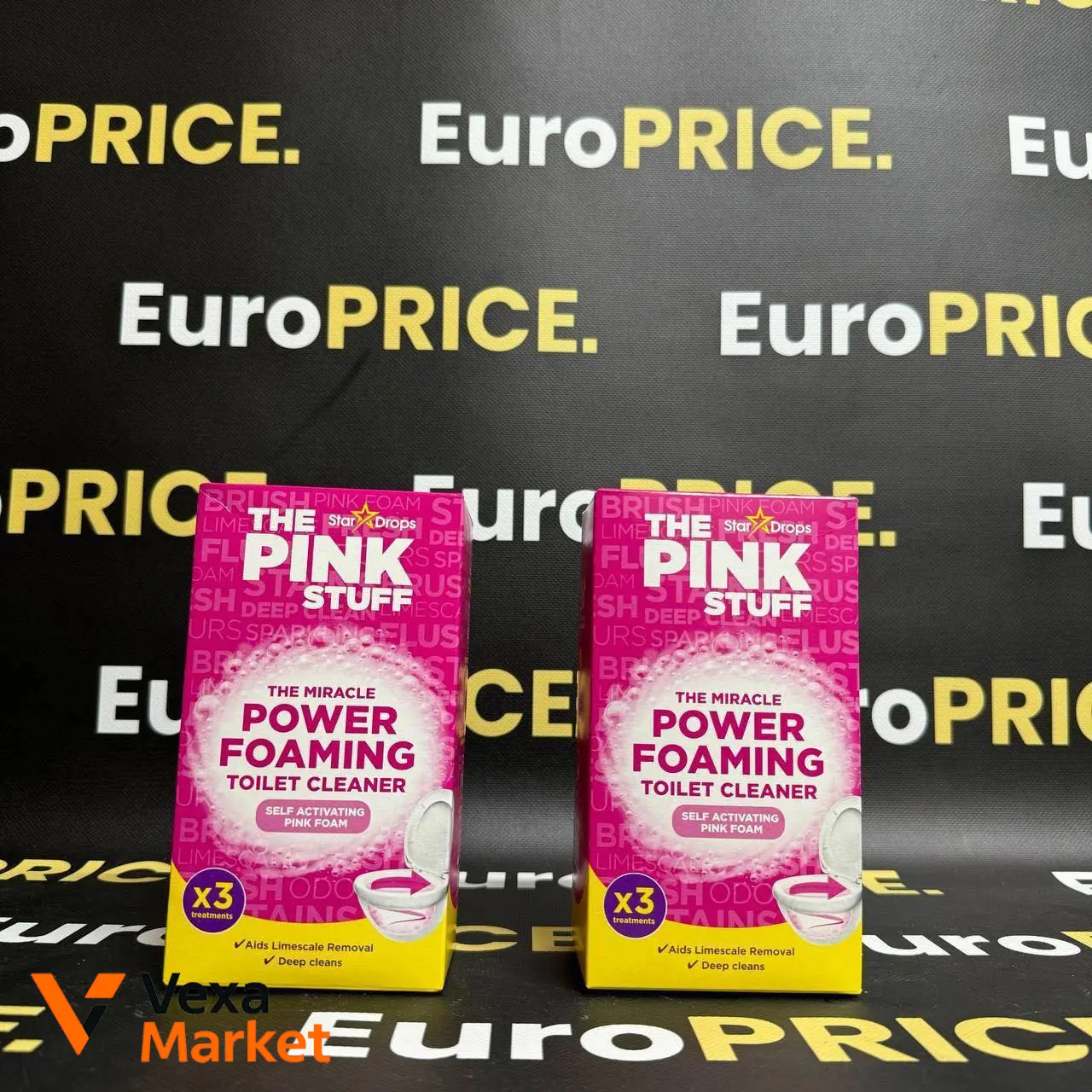 Пінка для чищення унітазу Pink Stuff The Miracle Power Foaming Toilet Cleaner 300г