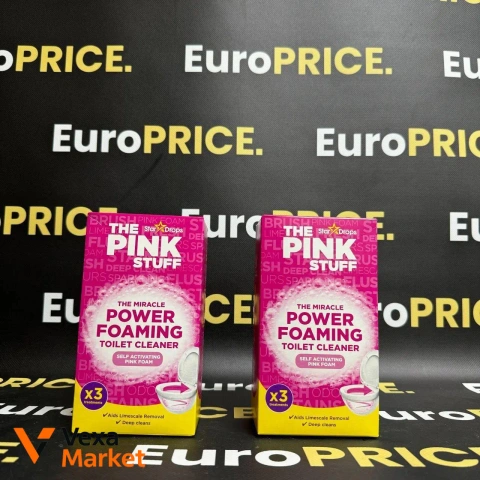 ΠΡΠ½ΠΊΠ° Π΄Π»Ρ ΡΠΈΡΠ΅Π½Π½Ρ ΡΠ½ΡΡΠ°Π·Ρ Pink Stuff The Miracle Power Foaming Toilet Cleaner 300Π³