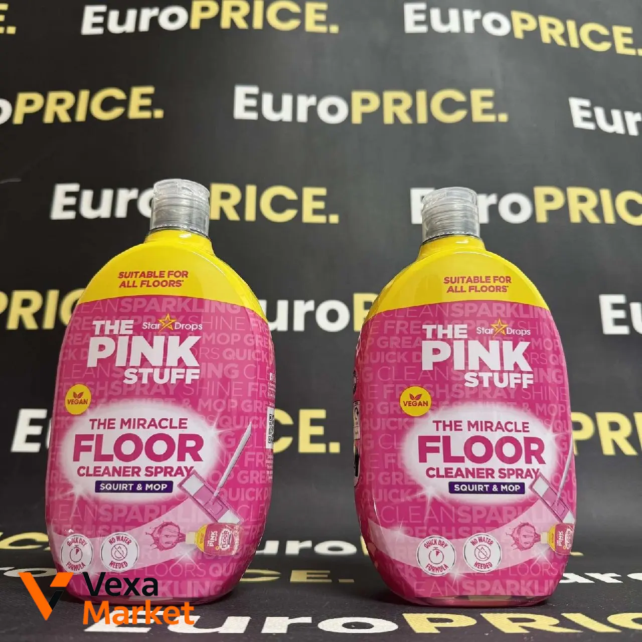Універсальний суперконцентрований засіб для миття підлоги The Pink Stuff Floor Cleaner Spray 750мл