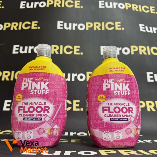 Універсальний суперконцентрований засіб для миття підлоги The Pink Stuff Floor Cleaner Spray 750мл