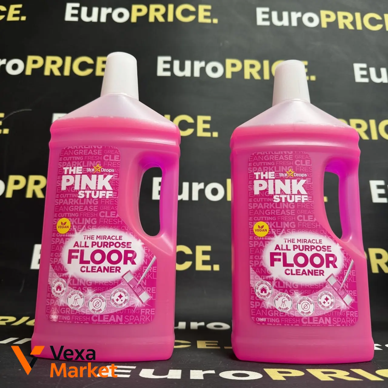 Універсальний засіб для миття підлоги The Pink Stuff Floor Cleaner 1000мл