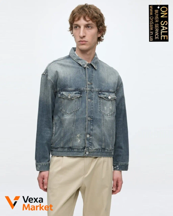 Чоловіча куртка Tommy Jeans Trucker оверсайз
