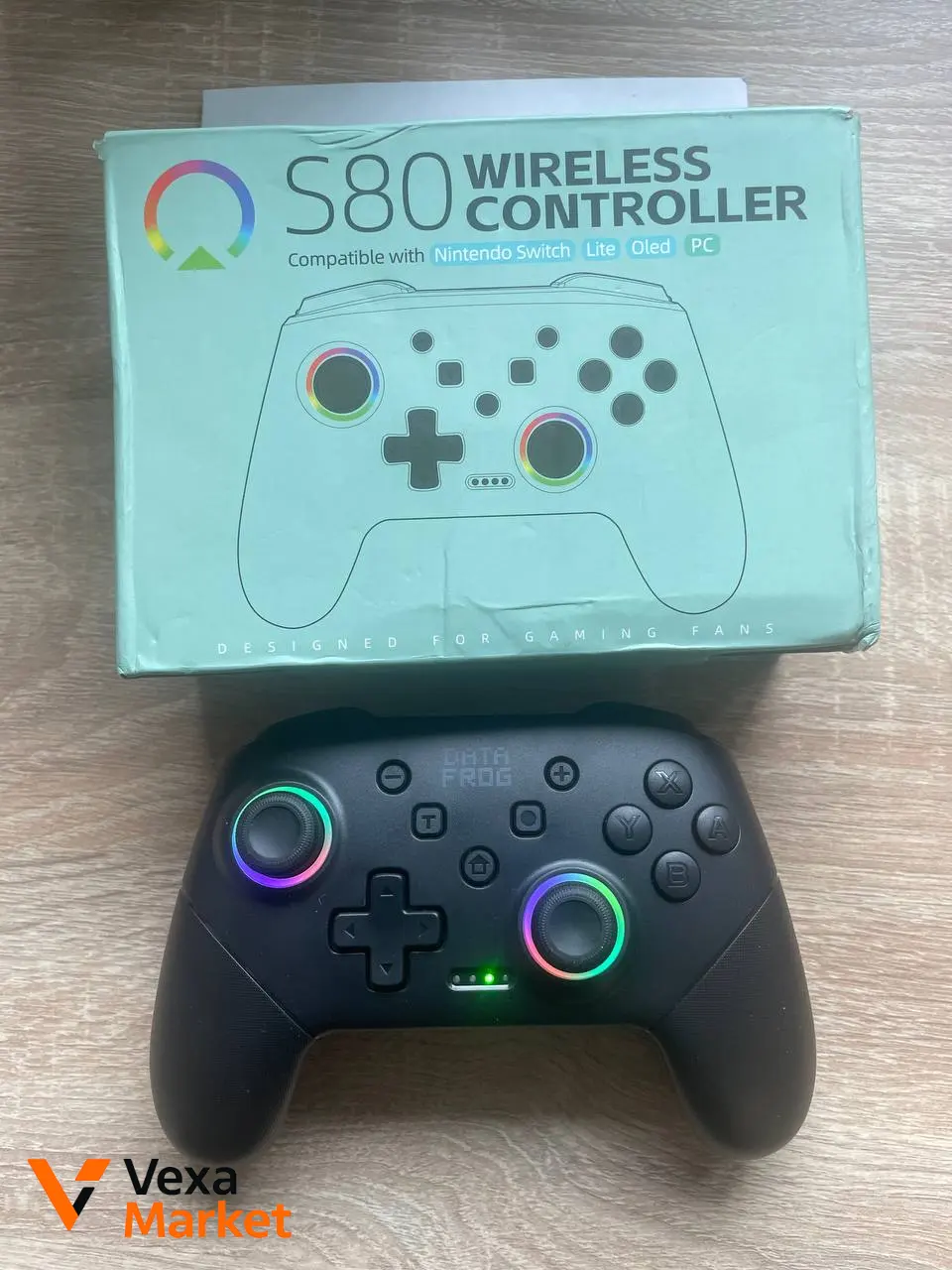 Геймпад DATA FROG S80 Wireless Controller для Nintendo Switch, Lite, OLED, PC