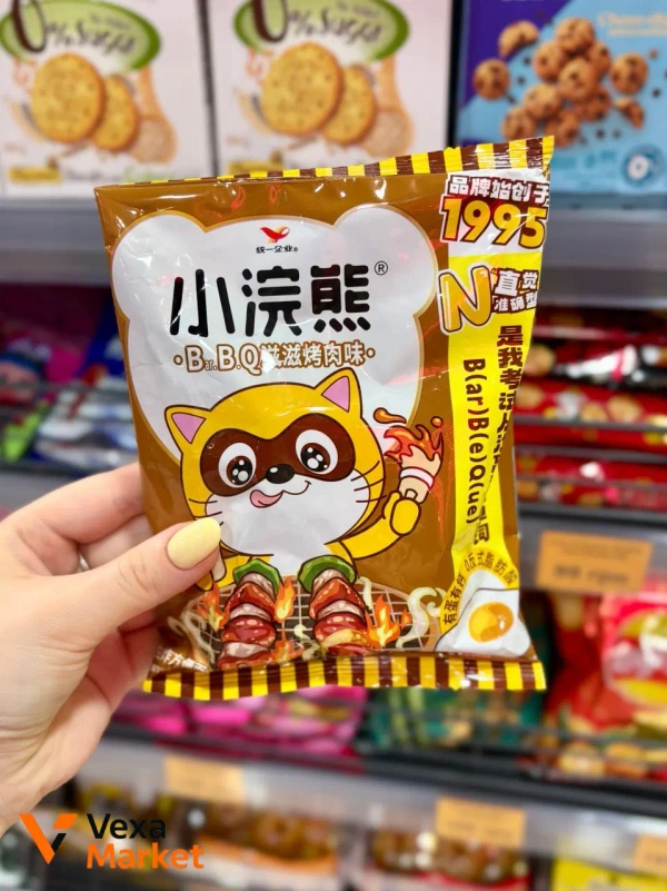 Локшина-снек Xiao Huan Xiong BBQ 35г