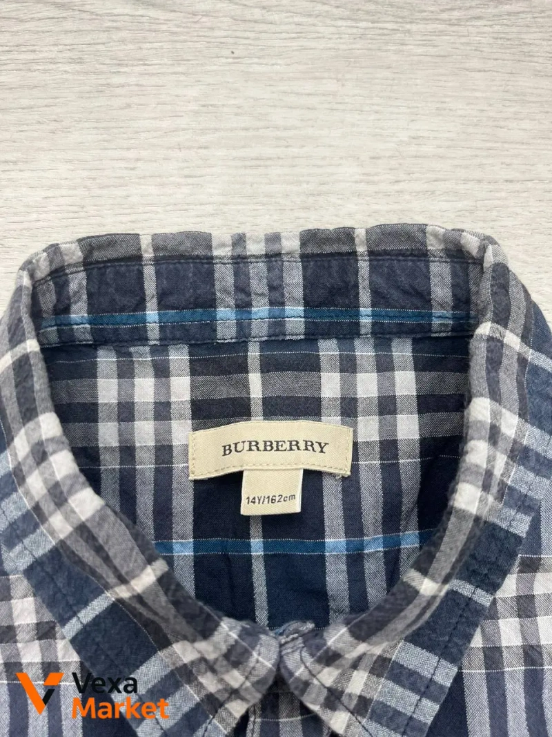 Рубашка Burberry клетчатая — фото 2