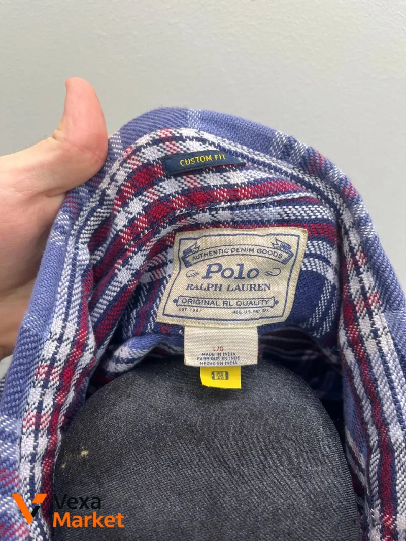 Фланелевая рубашка Polo Ralph Lauren L — фото 3