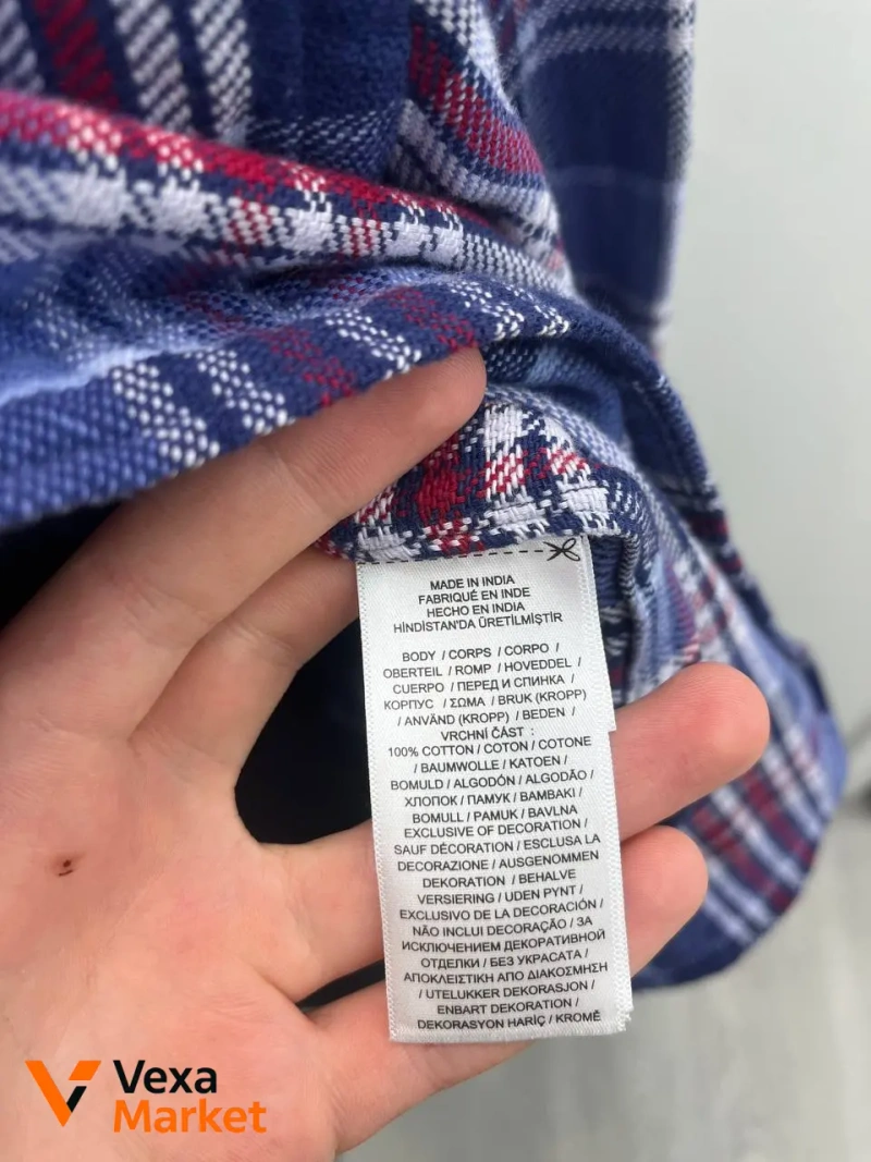 Фланелевая рубашка Polo Ralph Lauren L — фото 4