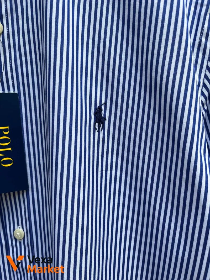 Polo Ralph Lauren чоловіча сорочка в смужку розмір L — фото 2