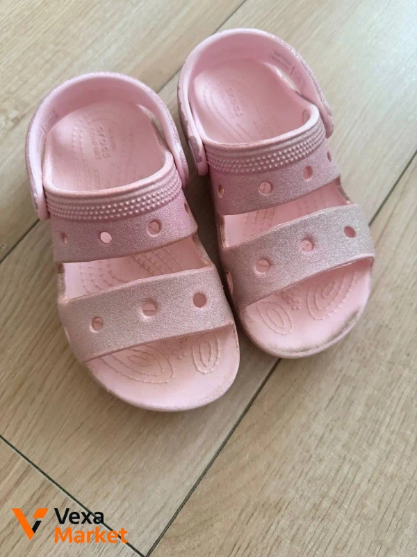 Crocs дитячі рожеві розмір 10