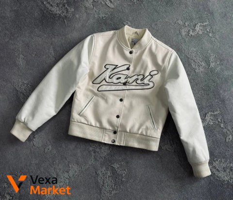 Karl Kani Leather Bomber Jacket Women’s XS/S
