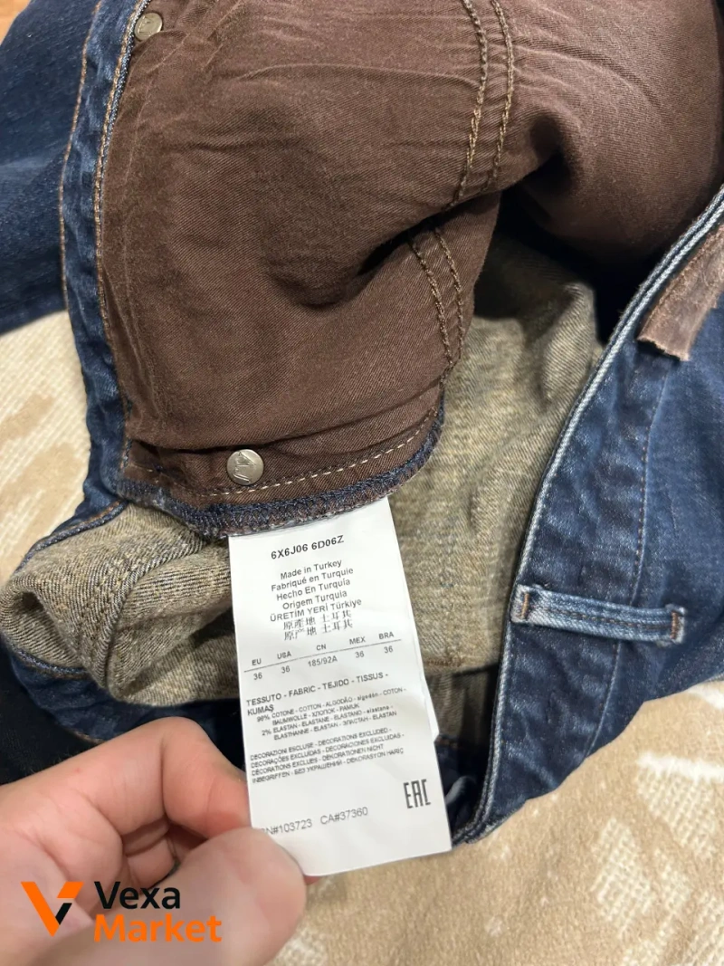 Armani Jeans чоловічі джинси розмір 36 — фото 5