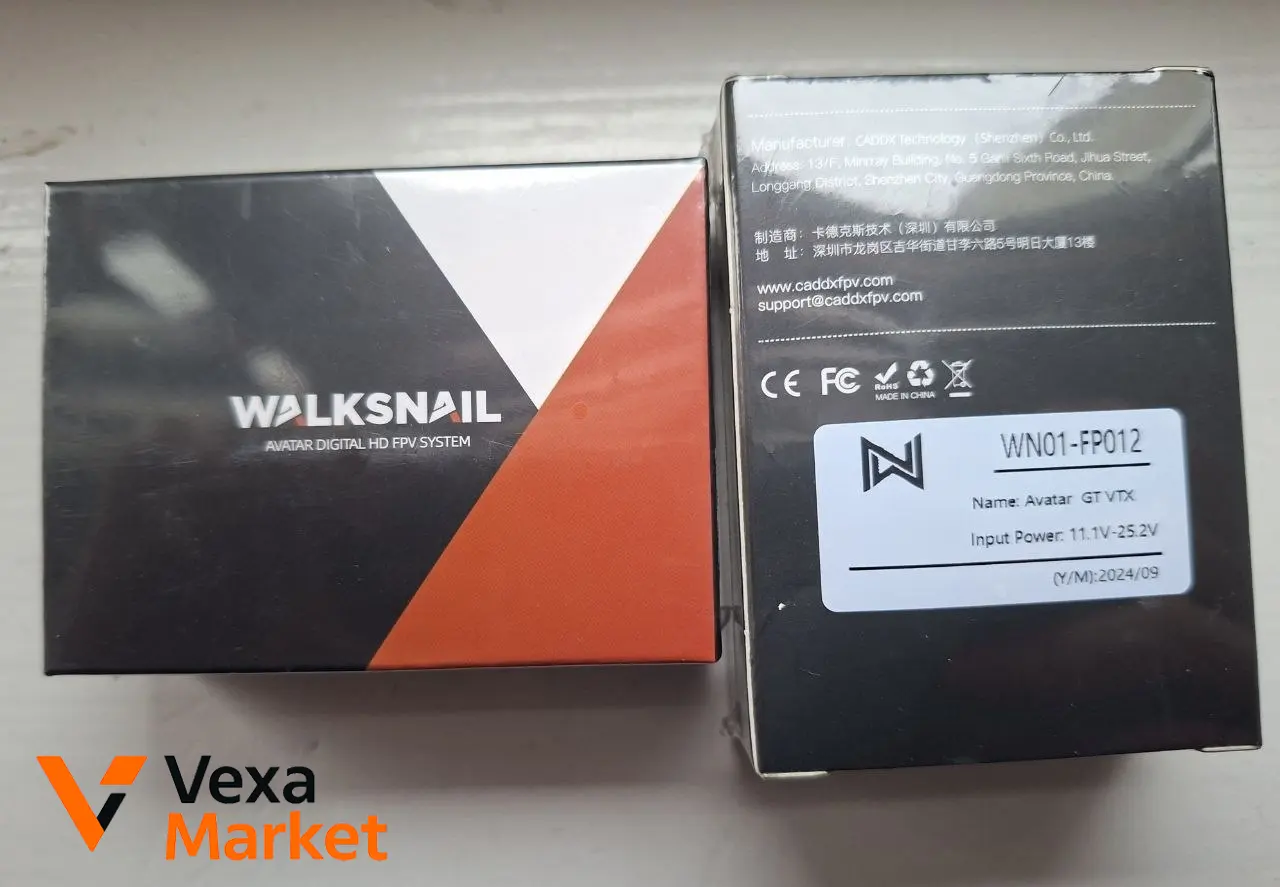 Відеопередавачі FPV: Rush TANK Solo, Rush 3.3G 4W, Walksnail Avatar GT VTX