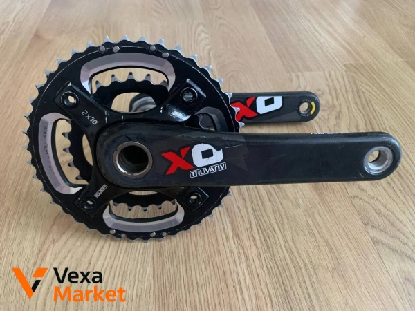 Шатуни Sram X0 Truvativ карбон 175мм 42/28T + каретка