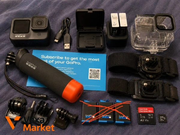 GoPro Hero 9 Black повний комплект з аксесуарами