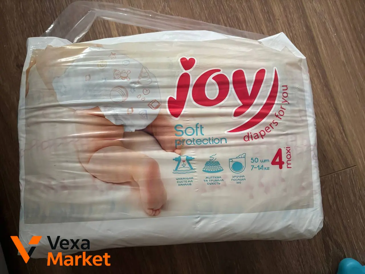 Памперси Joy soft protection 4 maxi