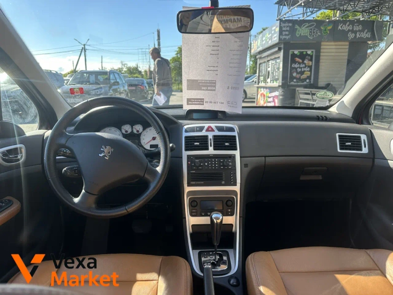 Peugeot 307 2006 Бензин 1.6л Автомат Червоний — фото 4