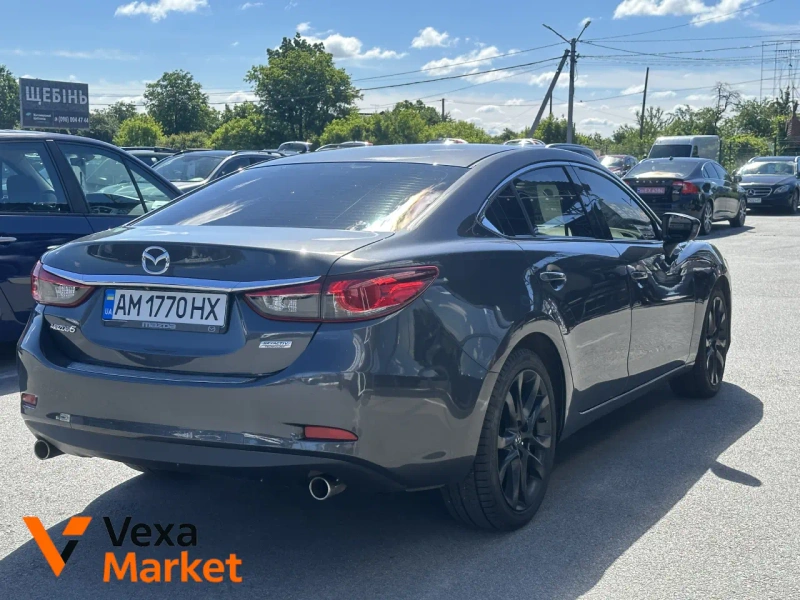 Mazda 6 III покоління/GJ (FL) 2015 Бензин 2.5л Автомат Сірий — фото 2