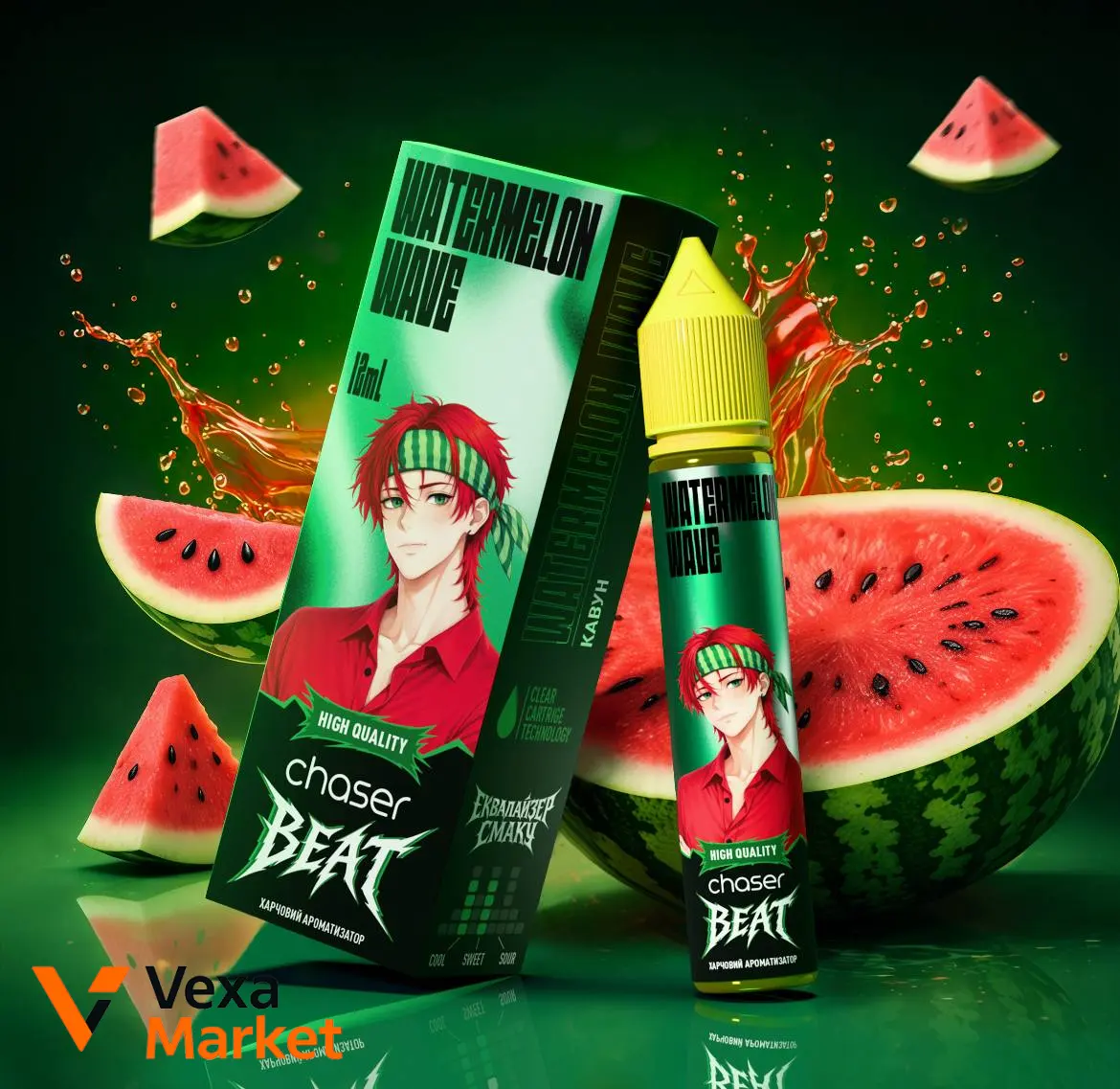 Ароматизатор Chaser BEAT Watermelon Wave 30мл