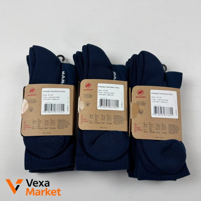 Шкарпетки Mammut Everyday Crew Socks 3-Pack — фото 3