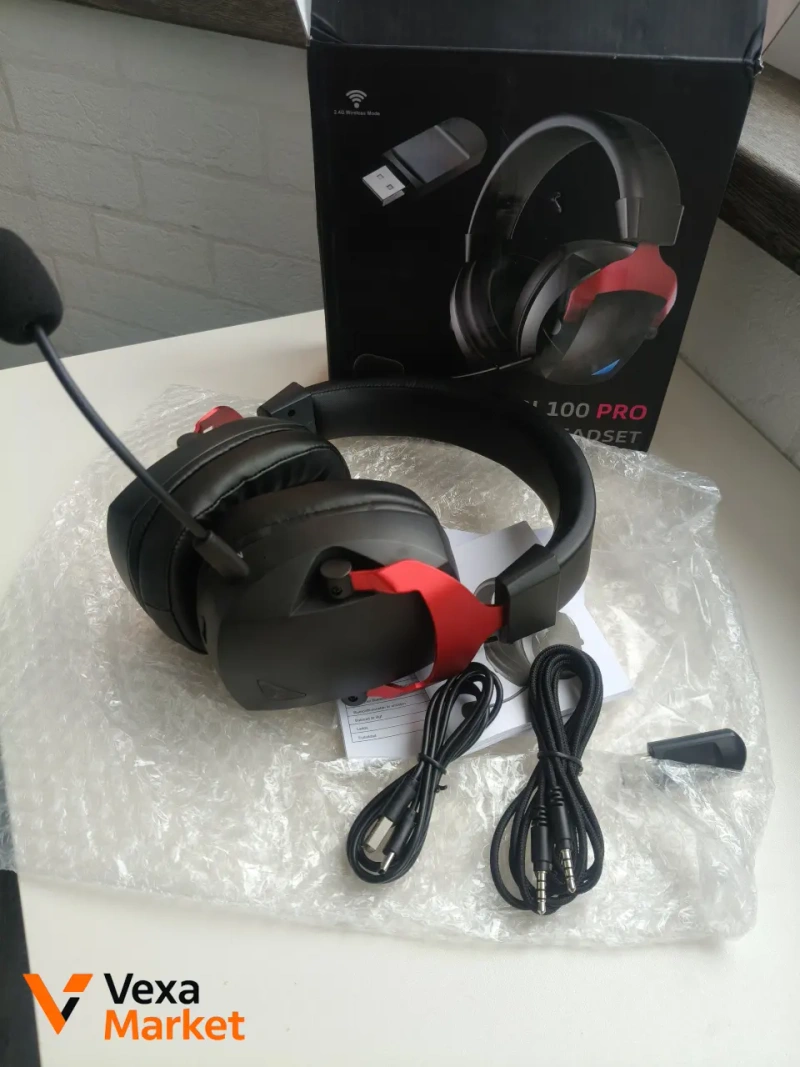 Бездротові геймерські навушники BL100 PRO Bluetooth 5.3, 2.4G — фото 2