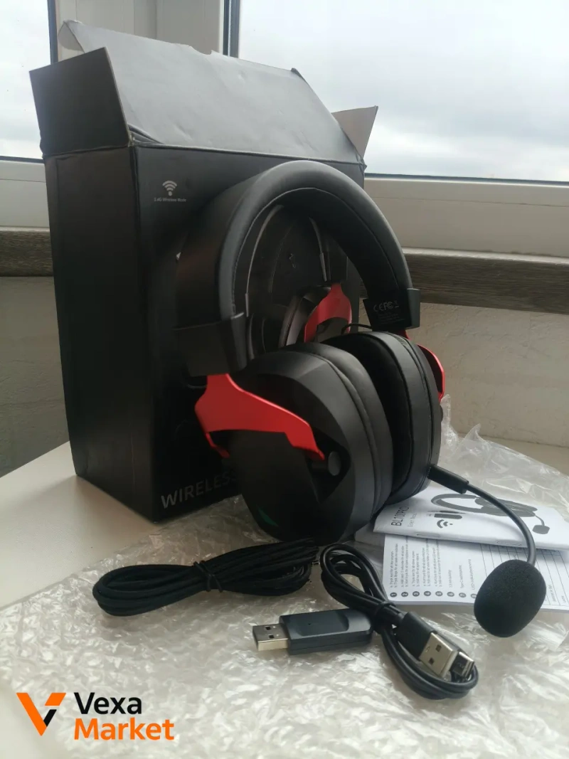 Бездротові геймерські навушники BL100 PRO Bluetooth 5.3, 2.4G — фото 3