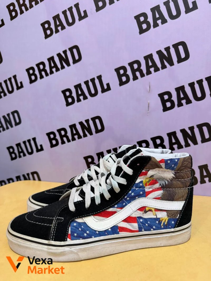 Кросівки Vans Sk8-Hi USA Flag — фото 3