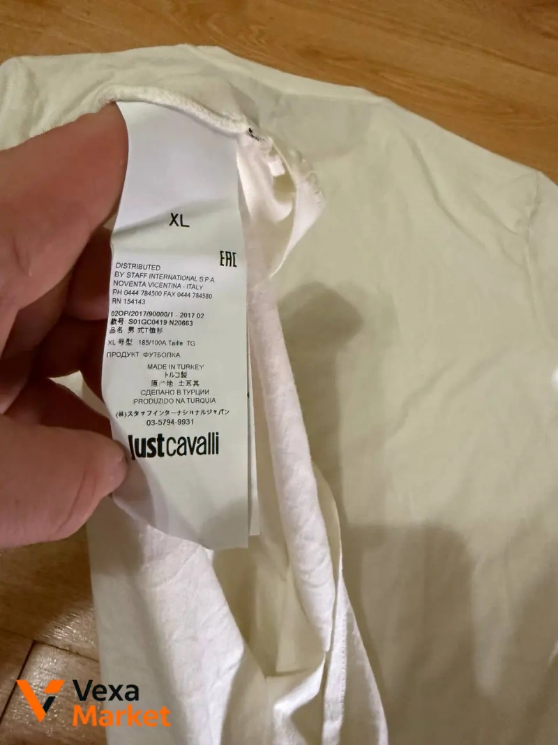 Just Cavalli Футболка мужская XL — фото 3