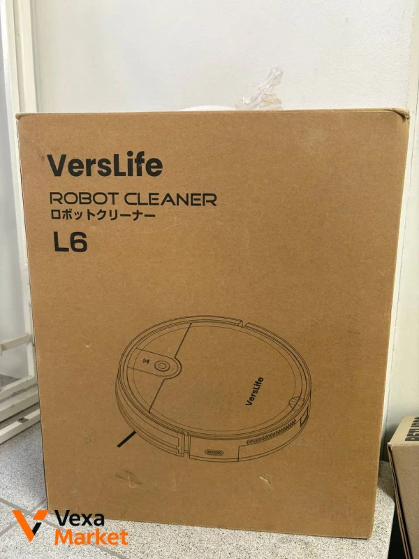 Робот-пилосос VersLife L6 для сухого та вологого прибирання