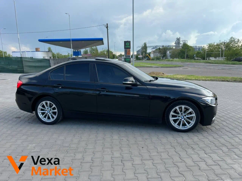 BMW 3 Series F30 Рестайлінг 2016 2.0 бензин Автомат Чорна — фото 3