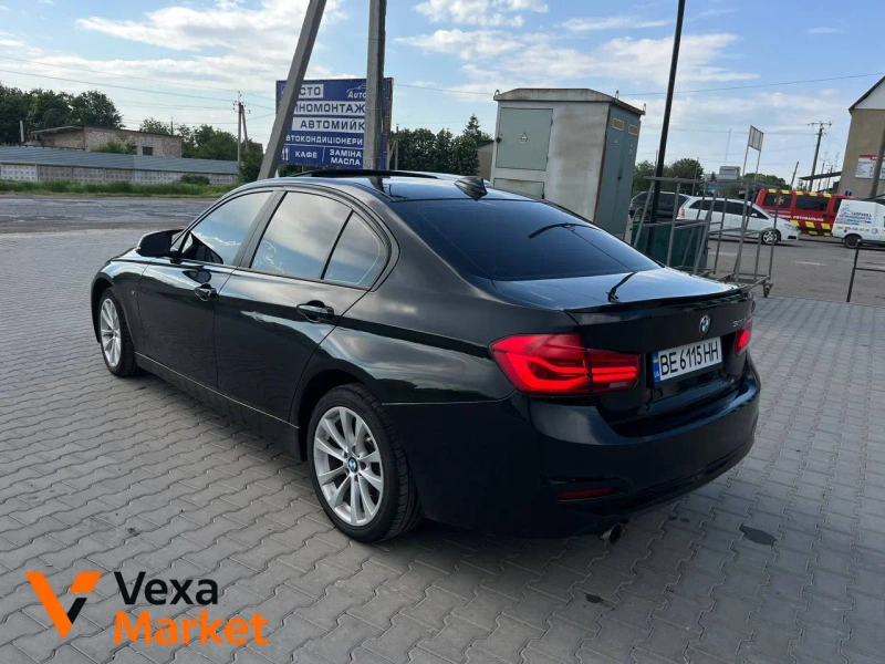 BMW 3 Series F30 Рестайлінг 2016 2.0 бензин Автомат Чорна — фото 5