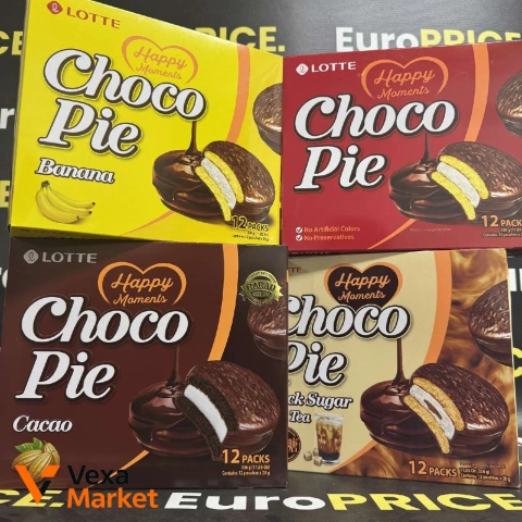 Π’ΡΡΡΠ΅ΡΠΊΠΎ Lotte Choco Pie (12ΡΡ.)