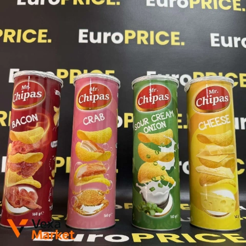 Π§ΡΠΏΡΠΈ Mr. Chipas 160Π³ (ΡΡΠ·Π½Ρ ΡΠΌΠ°ΠΊΠΈ)