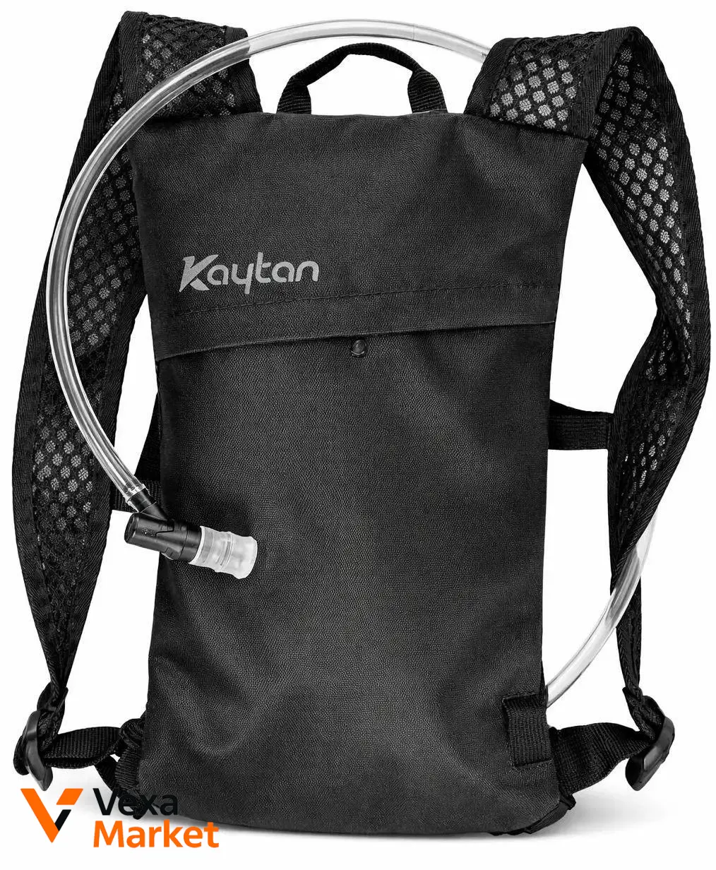 Велорюкзак Kaytan Drinking Backpack з гідратором 1 л - чорний