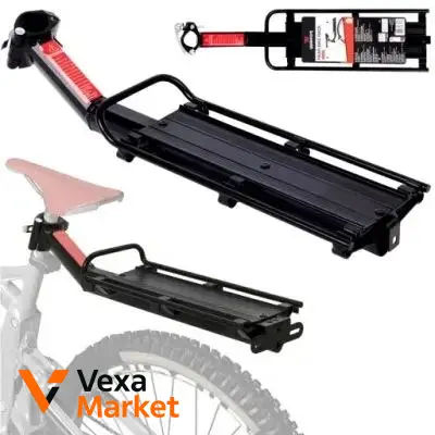 Задній алюмінієвий багажник для велосипеда Walfort Rear Bike Rack