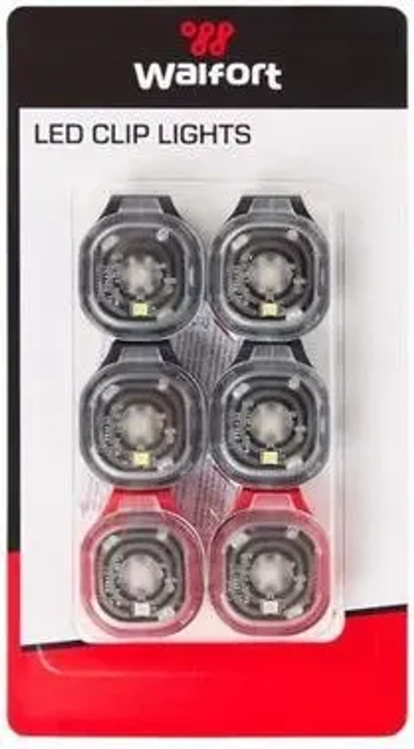 Набір світлодіодних ліхтариків-кліпс Walfort LED Clip Lights - 6 шт.