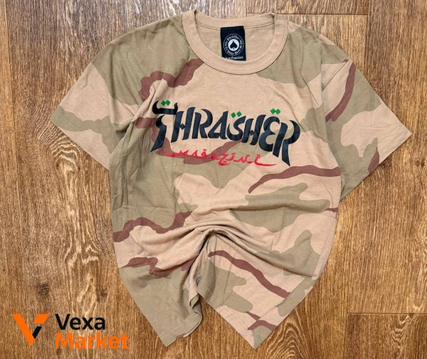 Thrasher футболка камуфляжна розмір S