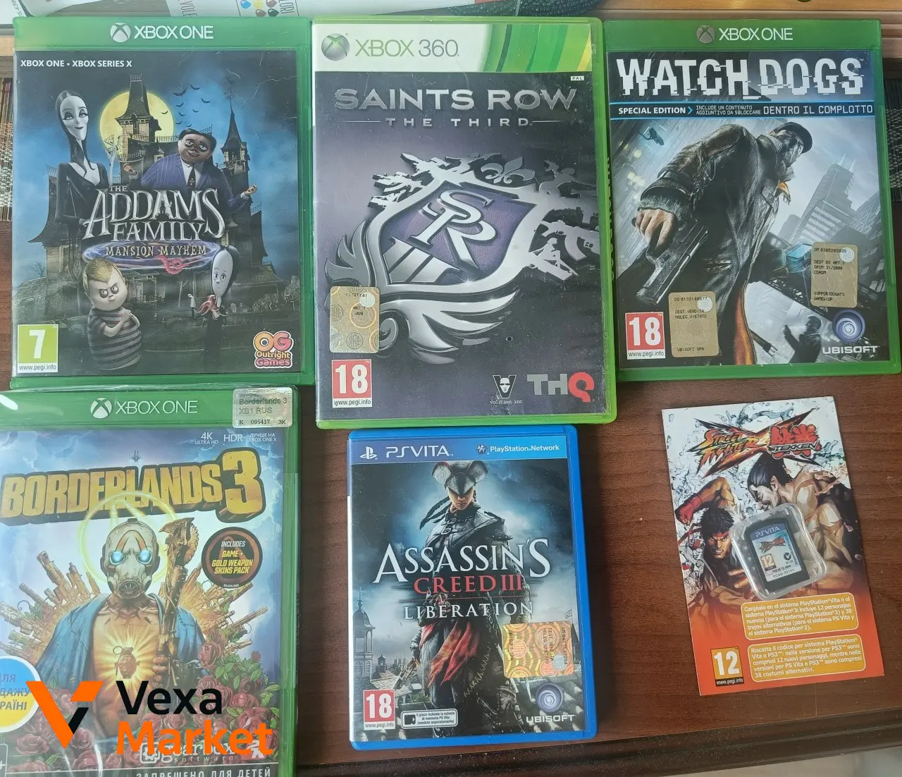 Ігри для PS Vita та Xbox
