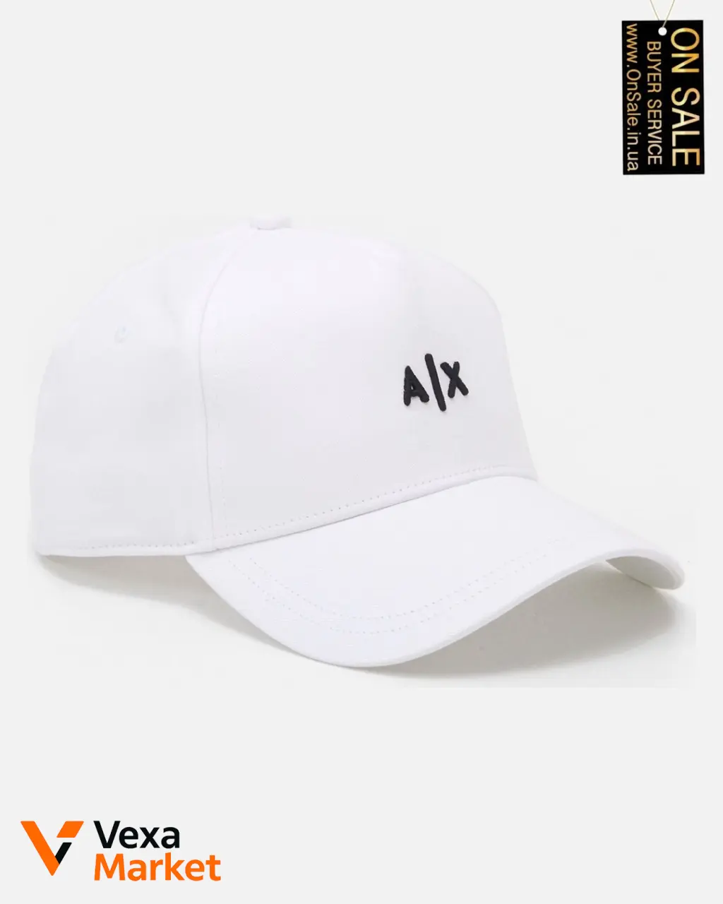Кепка Armani Exchange біла