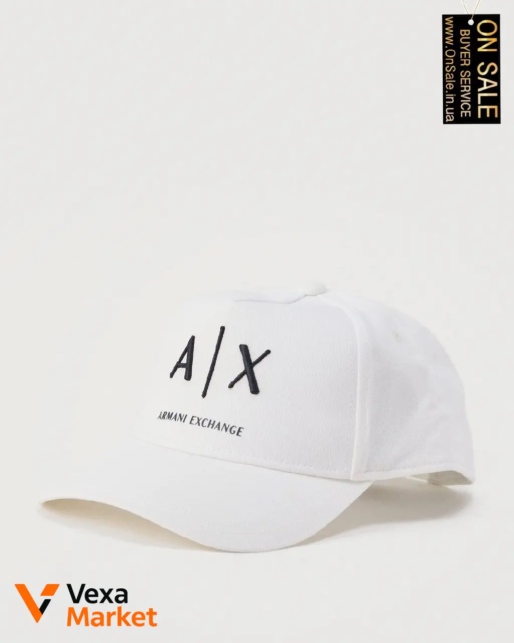 Кепка Armani Exchange A|X біла One Size