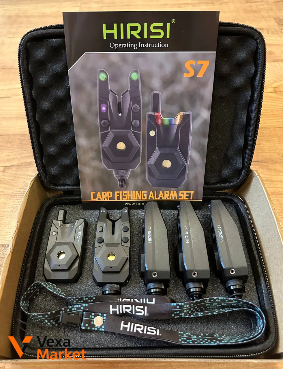 Сигналізатори HIRISI S8 (4+1) для риболовлі