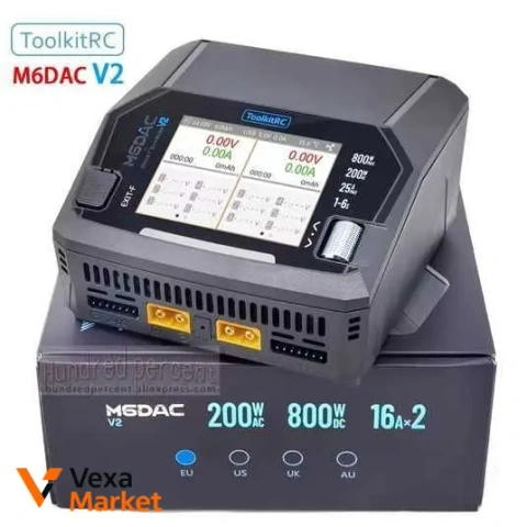 ToolkitRC M6DAC V2 800W Π·Π°ΡΡΠ΄Π½ΠΈΠΉ ΠΏΡΠΈΡΡΡΡΠΉ