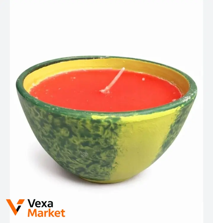 Ароматична свічка Citronella Half Fruit 12,5 × 6 см