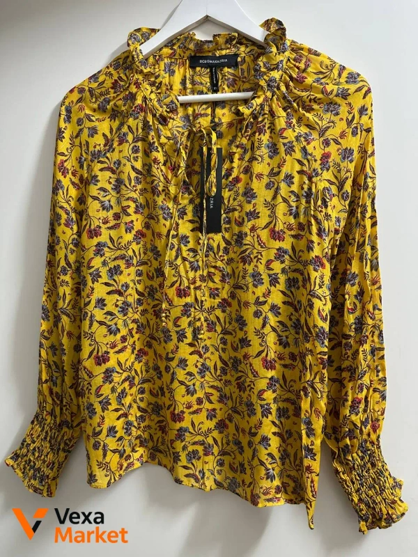 BCBGMAXAZRIA Жіноча блуза з принтом