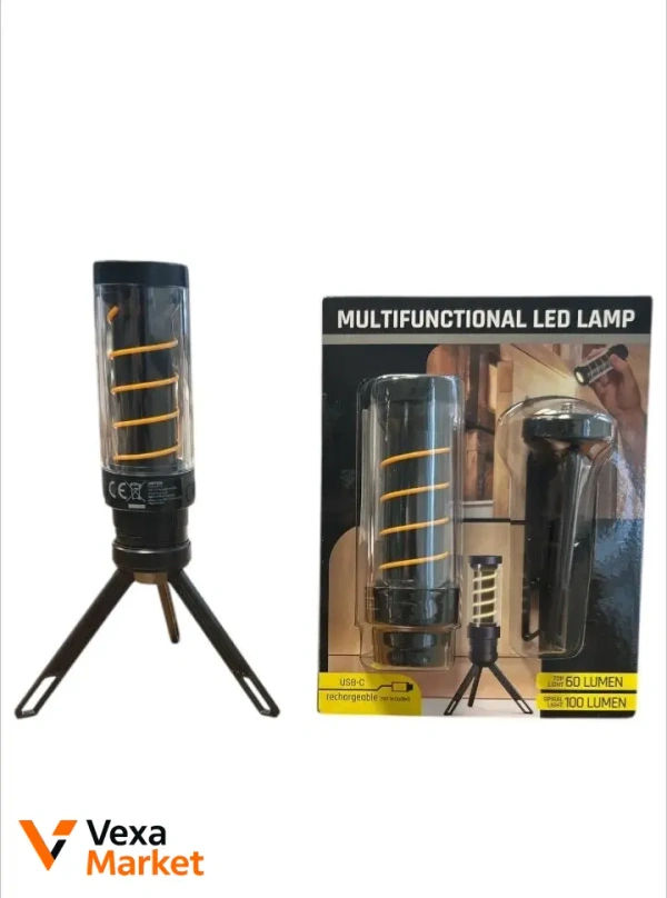 Багатофункціональний акумуляторний LED-ліхтар Multifunctional LED Lamp зі штативом