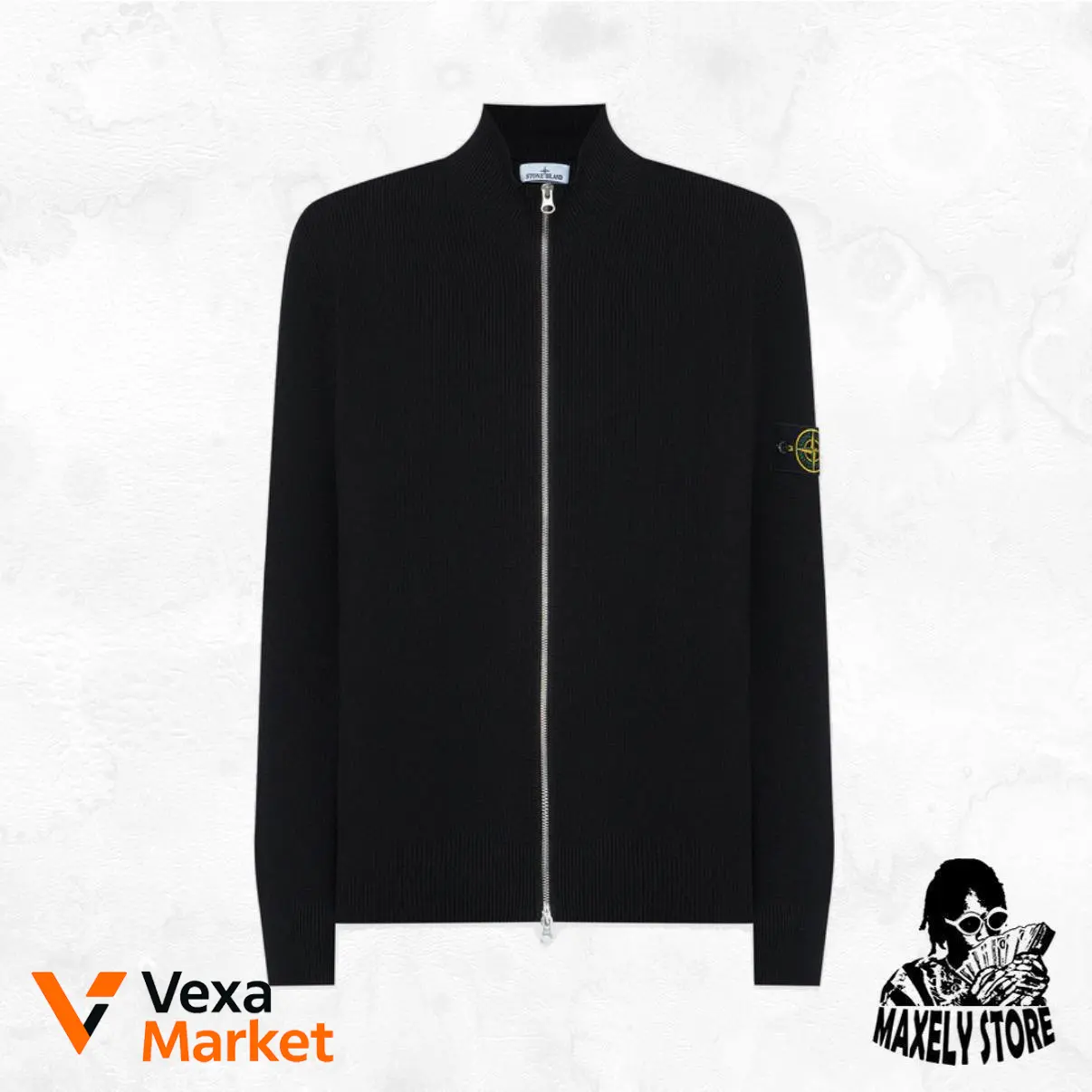 Stone Island Zip Cardigan
