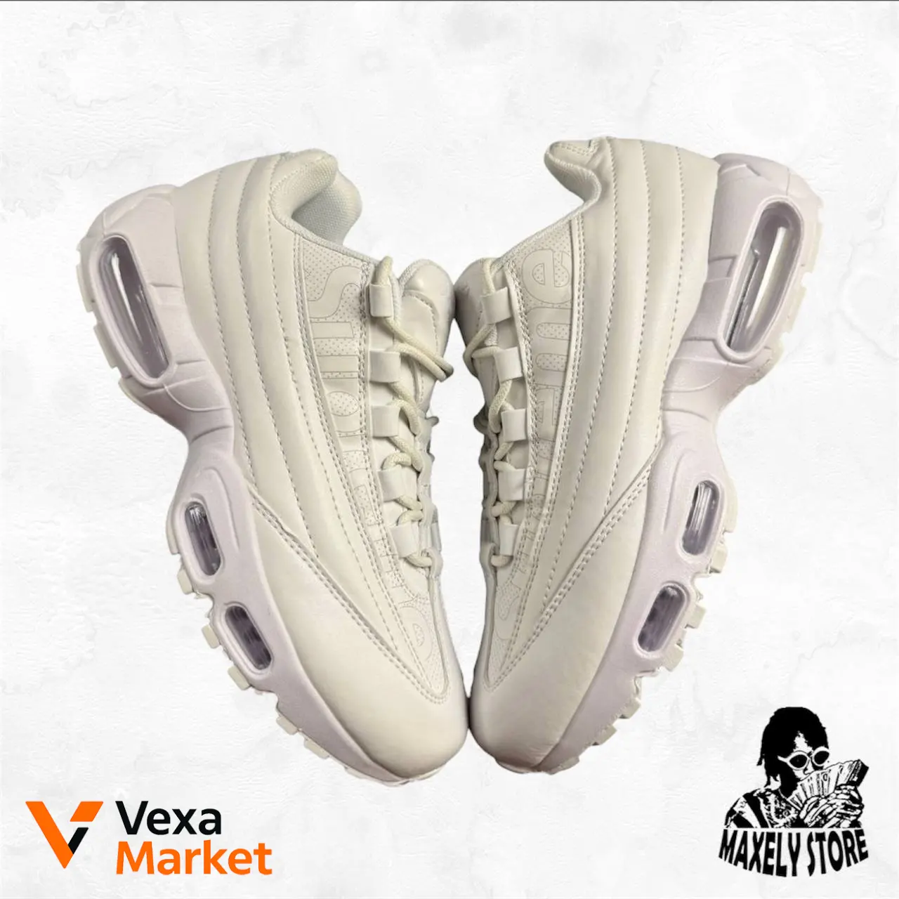 Nike Air Max 95 x Supreme All White