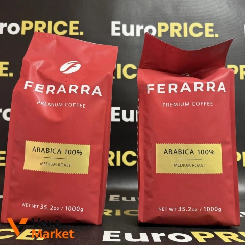 ΠΠ°Π²Π° Π² Π·Π΅ΡΠ½Π°Ρ
Ferarra Arabica 100% Medium Roast 1ΠΊΠ³
